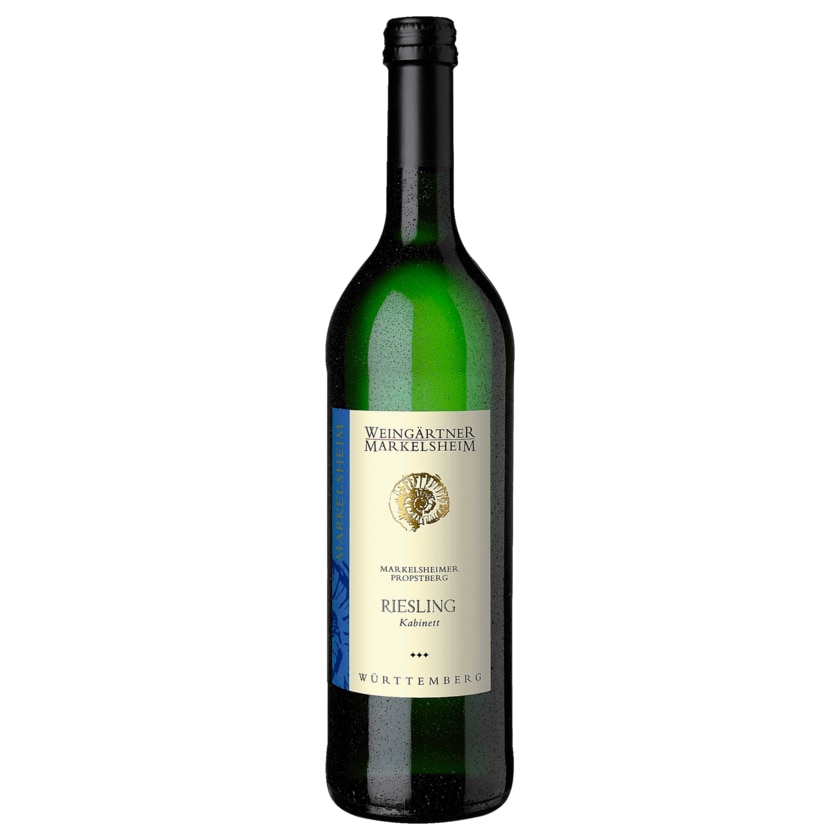 Weingärtner Markelsheim Weißwein Riesling lieblich 0,75l